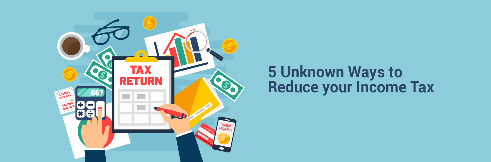5 unknown ways to reduce your income tax